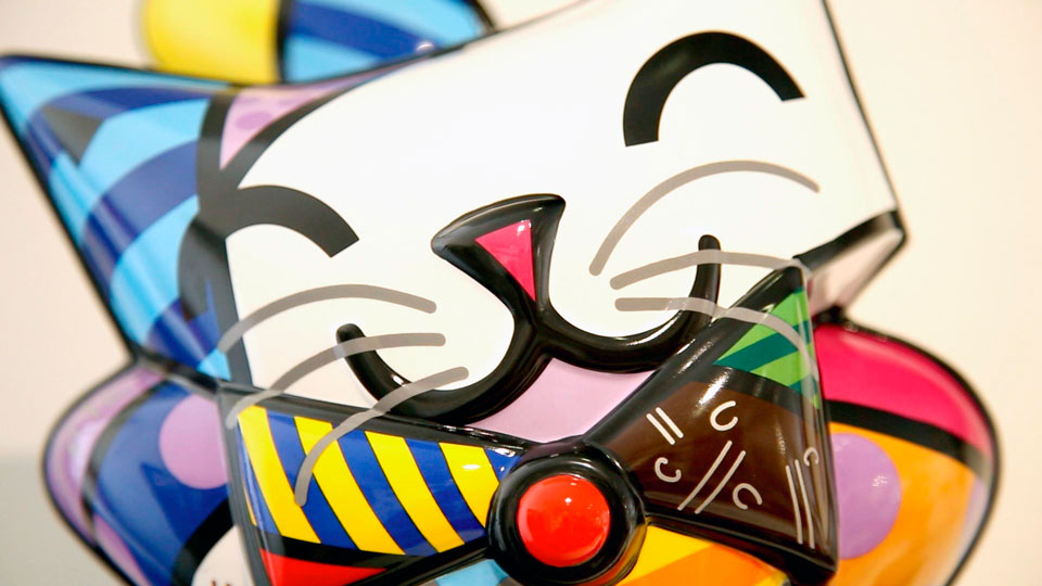 <i>Romero Britto</i><span>Sculptures</span>